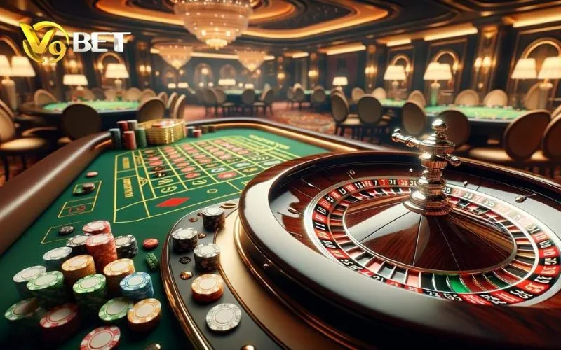 Hình ảnh Casino V9bet 1 trong bài viết Casino V9BET: Khám Phá Thế Giới Game Bài Đổi Thưởng. Casino V9BET