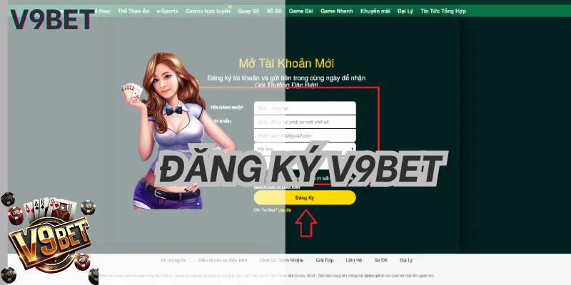Đăng Ký V9BET | Hướng Dẫn Tạo Tài Khoản Chính Chủ An Toàn Đăng Ký V9BET | Hướng Dẫn Tạo Tài Khoản Chính Chủ An Toàn