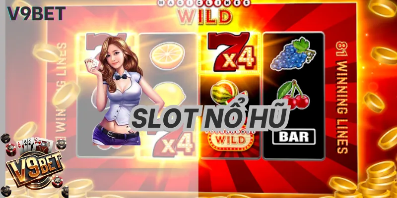 Nổ Hũ V9BET | Slot Quay Thưởng Trực Quan & Minh Bạch 1 Danh mục nổ hũ tại v9bet với giao diện slot trực quan, dễ theo dõi.